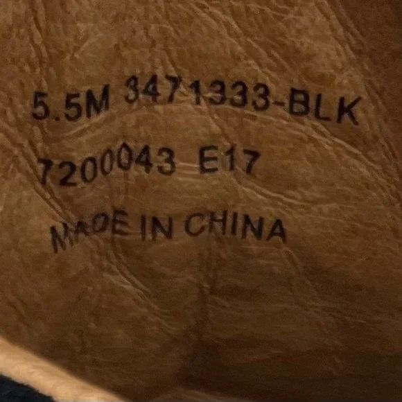 Frye Lena Harness High Top Sneakers Size 5.5 Black Suede Lace Up With Buckle - Picture 8 of 11